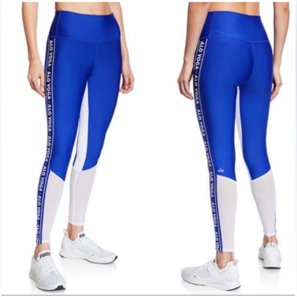 ALO YOGA Row Long Sleeve, High-Waist Trainer Legging size S - Picture 2 of 11